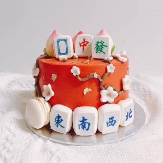 Honeypeachsg Bakery - 15 Mahjong Cakes in Singapore for a Super Huat Party