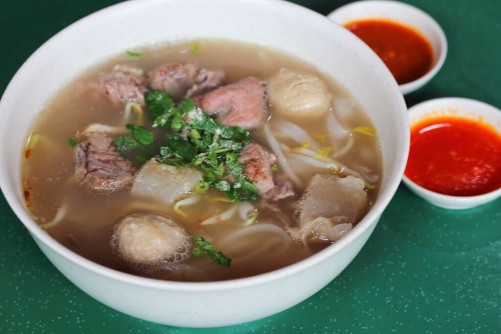 Penang Home Made Beef Ball - 20 Hawker Gems to Try in Beauty World Food Centre