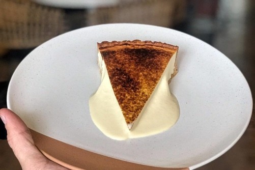 Olivia Restaurant & Lounge - Treat Yourself With These 20 Basque Burnt Cheesecake in Singapor