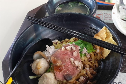 Ah Huat Minced Meat Noodle - 15 Stalls to Check Out at Kim Keat Palm Market & Food Centre