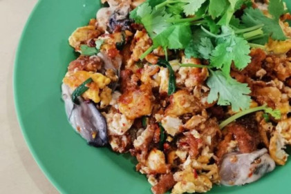 Ah Chuan Fried Oyster Omelet - 15 Stalls to Check Out at Kim Keat Palm Market & Food Centre