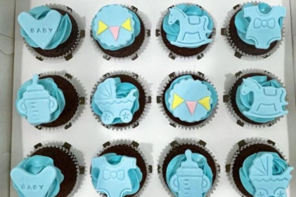 River Ash Bakery - 10 Cutest Baby Shower Cupcakes in Singapore That Will Melt Anyone’s Heart