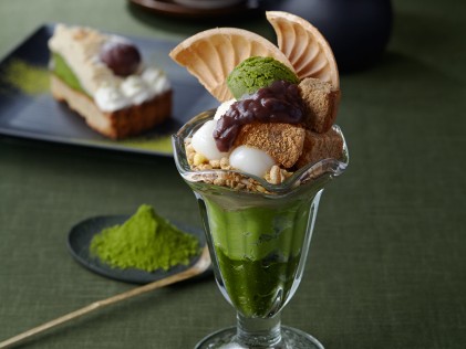 Kagurazaka Saryo's Matcha Frozen Smore and Fondue - Best Matcha Desserts in Singapore