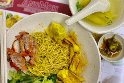 Ang Moh Wanton Noodles - 25 Wanton Mee in Singapore For Roasted Meat & Yummy Dumplings