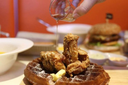 Citrus By The Pool - 12 Chicken and Waffles in Singapore to Satisfy Your Soul Food Cravings