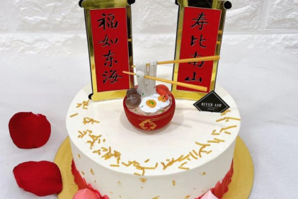 River Ash Bakery - 20 Longevity Cakes in Singapore to Mark an Auspicious Occasion