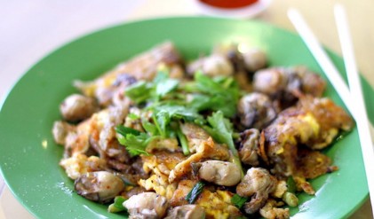 Ah Chuan Fried Oyster Omelette - Best Fried Oyster Omelette in Singapore