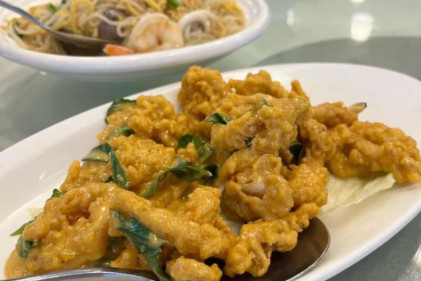 salted-egg-sotong - Penang Seafood Restaurant: Authentic Penang Food and Tze Char Dishes