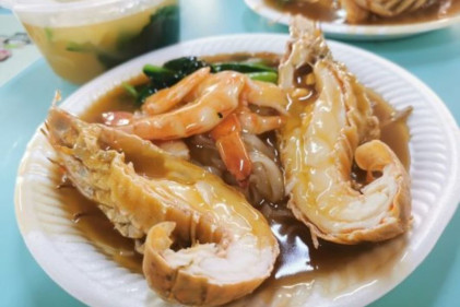 Tuck Kee (Ipoh) Sah Hor Fun - 20 Stalls at Hong Lim Food Centre Worth Braving the Crowd For