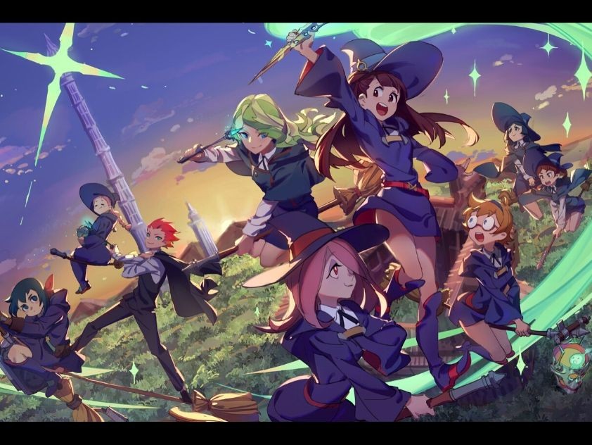 Little Witch  Academia Best Anime  Series on Netflix  